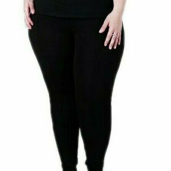 2 Pack-Women's Plus Size -Leggings Stretch-Thick and  Heavy -Size 2X/3X- - Picture 3 of 6